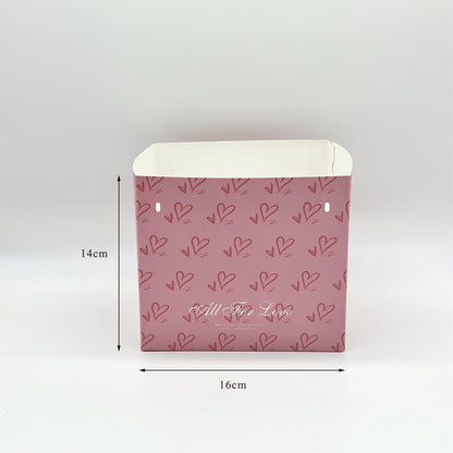 Bolsas de papel con una sola flor, 10 unidades