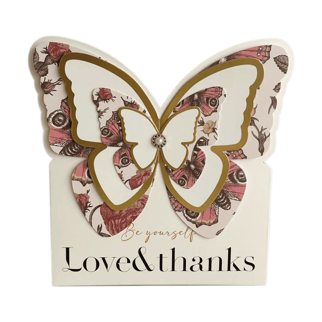 Butterfly Feature Flower Gift Box