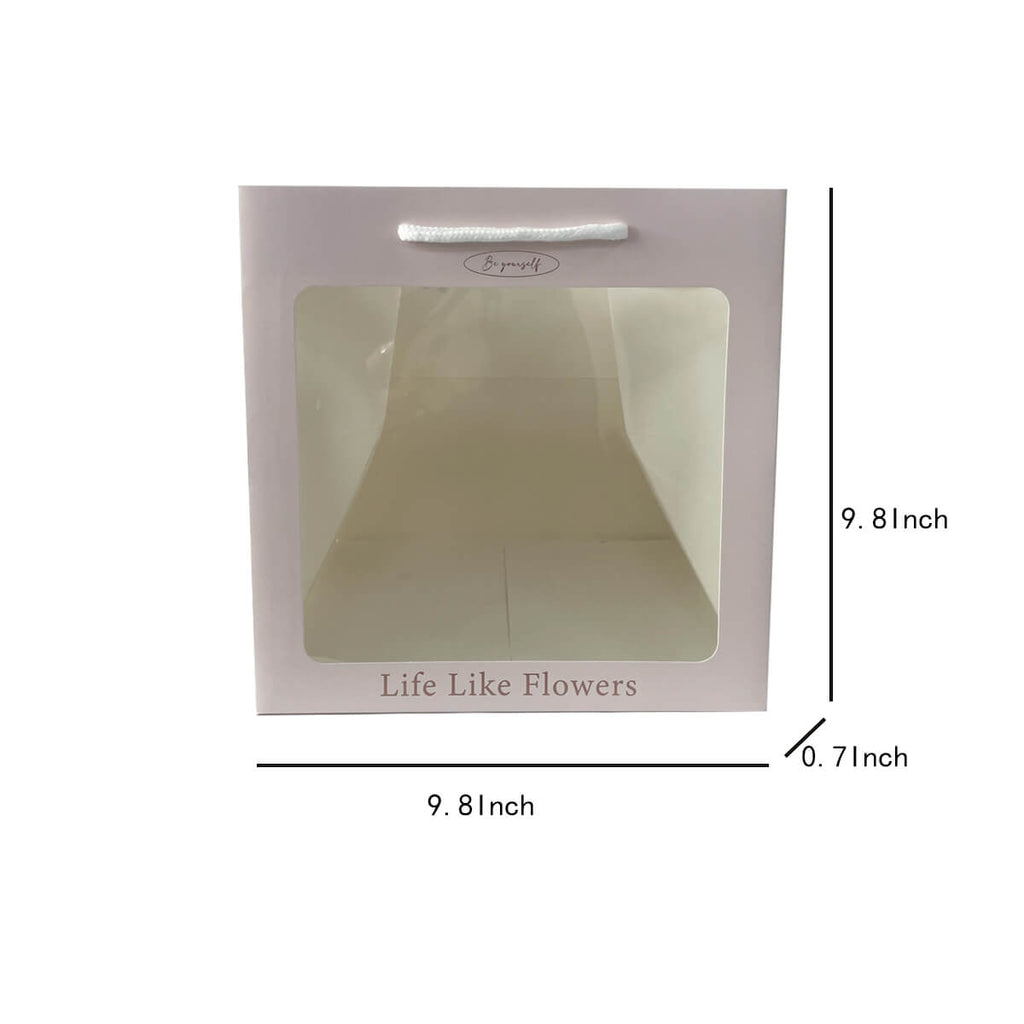 Paper Flower Gift Box, 10 Pcs