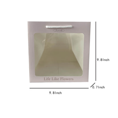 Paper Flower Gift Box, 10 Pcs