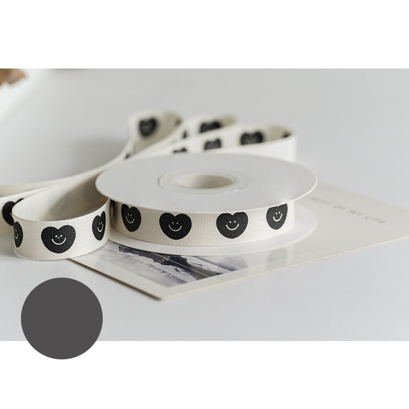 Cotton Wrapping Ribbon, 1.5 cm × 12 Yards