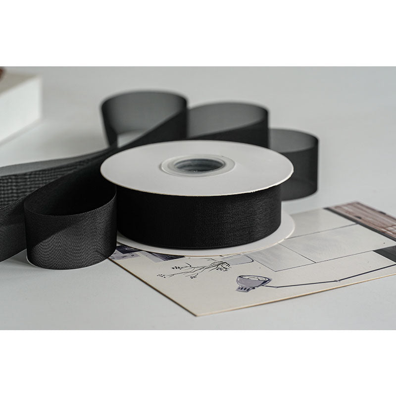 Glossy Organza Ribbon, 2.5 cm × 39 Yards