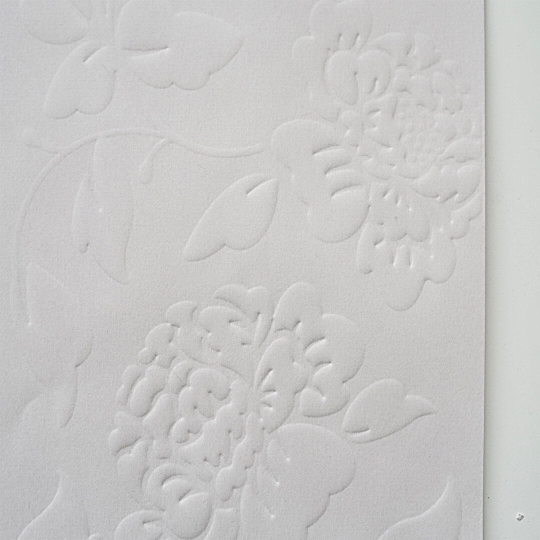 Embossed Flower Wrapping Paper, 15 × 20.8 Inch, 10 Sheets