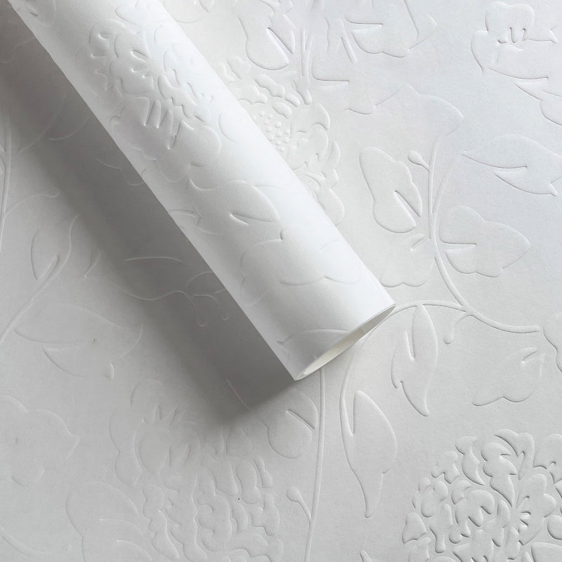 Embossed Art Flower Wrapping Paper