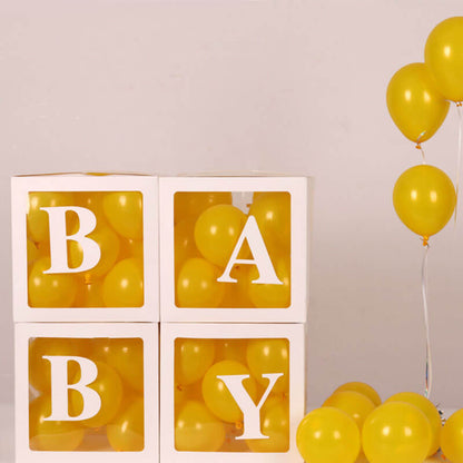 Letters Transparent Box