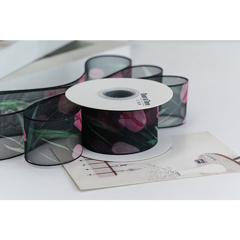 Wired Ribbon, 1.5 Inch × 9 Yards