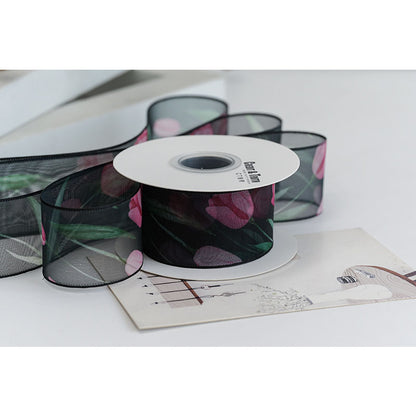 Wired Ribbon, 1.5 Inch × 9 Yards