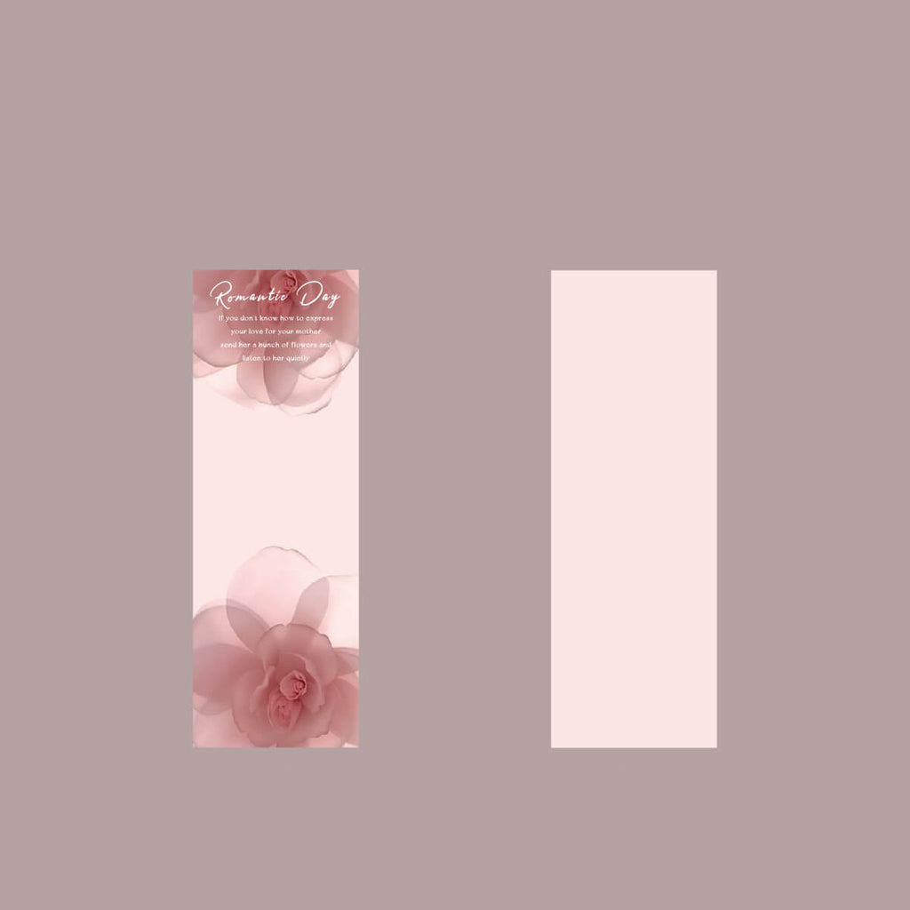 Flower Poster Paper, 7 × 20.8 Inch, 10 Sheets