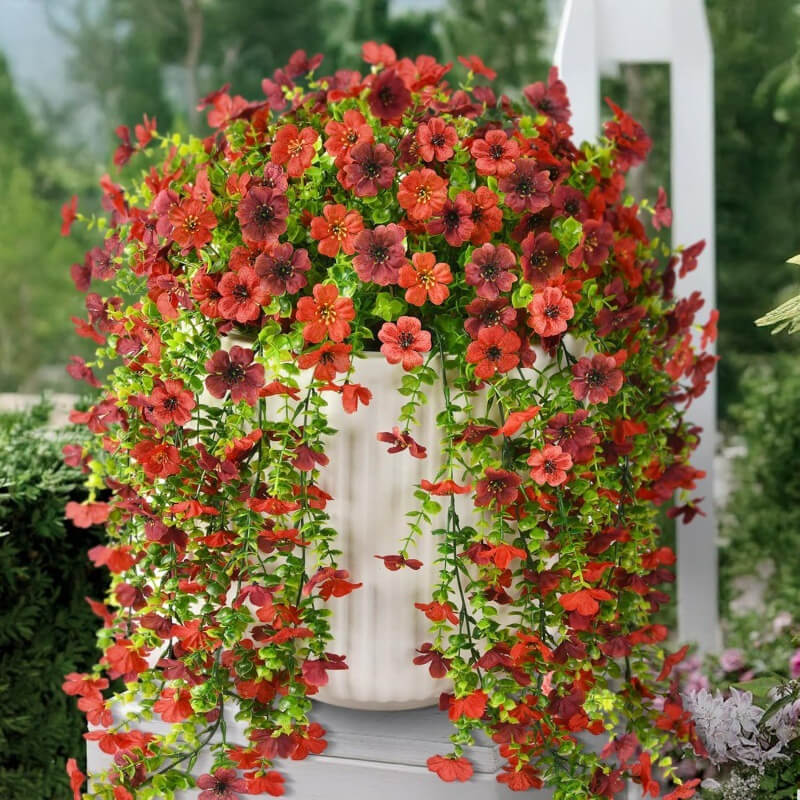 Artificial Hanging Flowers for Outdoor
