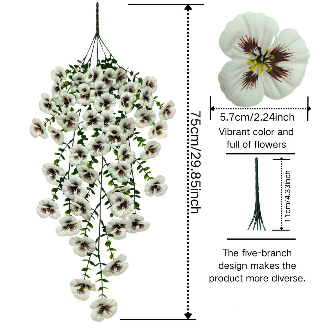 Artificial Hanging Daisy Flowers