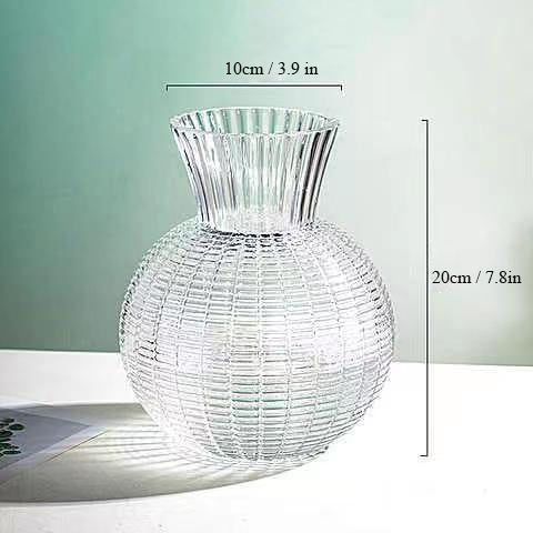 Vases à tubes à essai en verre