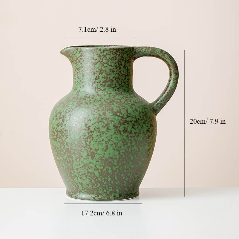 Reactive Glaze Vintage Vase