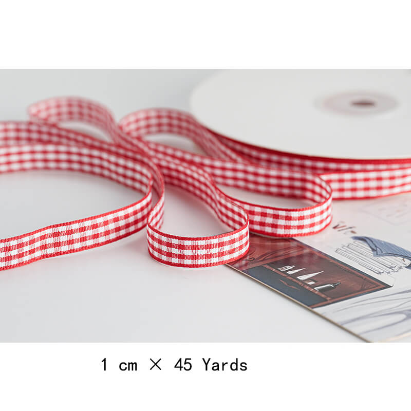 Classic Plaid Ribbon