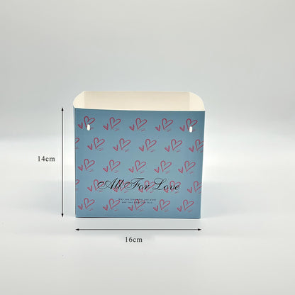 Bolsas de papel con una sola flor, 10 unidades