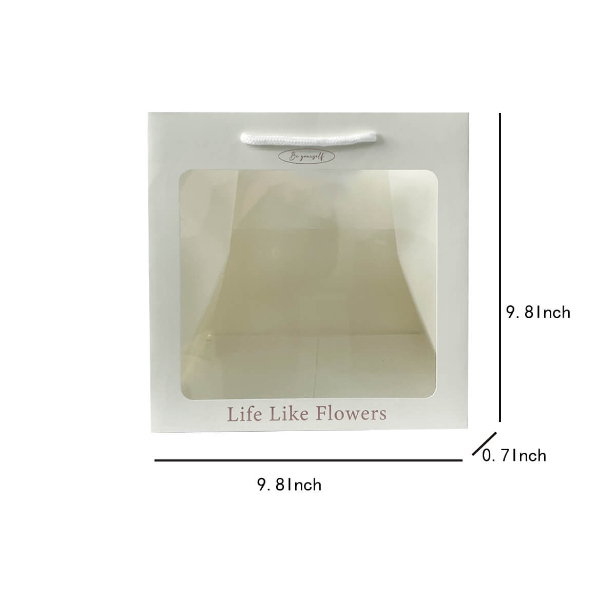 Paper Flower Gift Box, 10 Pcs