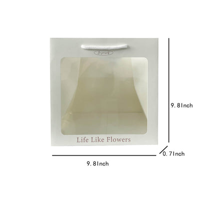 Paper Flower Gift Box, 10 Pcs