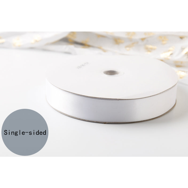 Single-sided Polyester Ribbon, 2.5 cm × 91 Yards