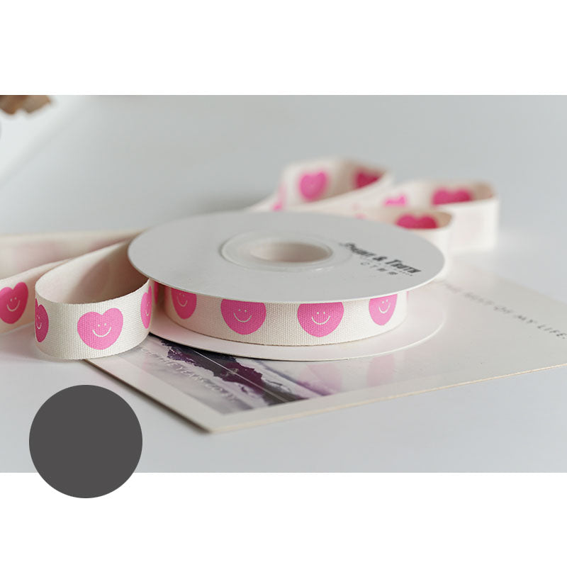 Cotton Wrapping Ribbon, 1.5 cm × 12 Yards