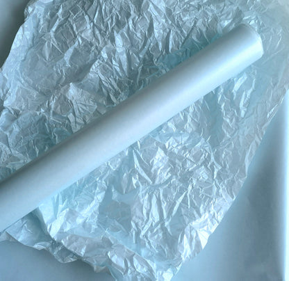 Pearlescent Snow Wrapping Paper