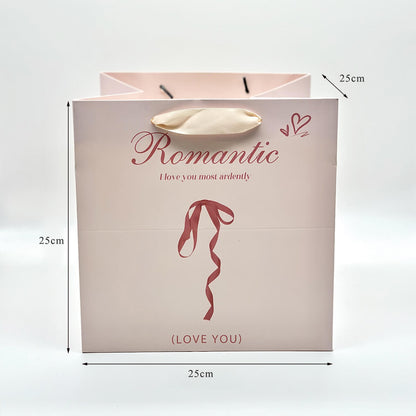 Sacs en papier à fleurs simples, 10 pièces