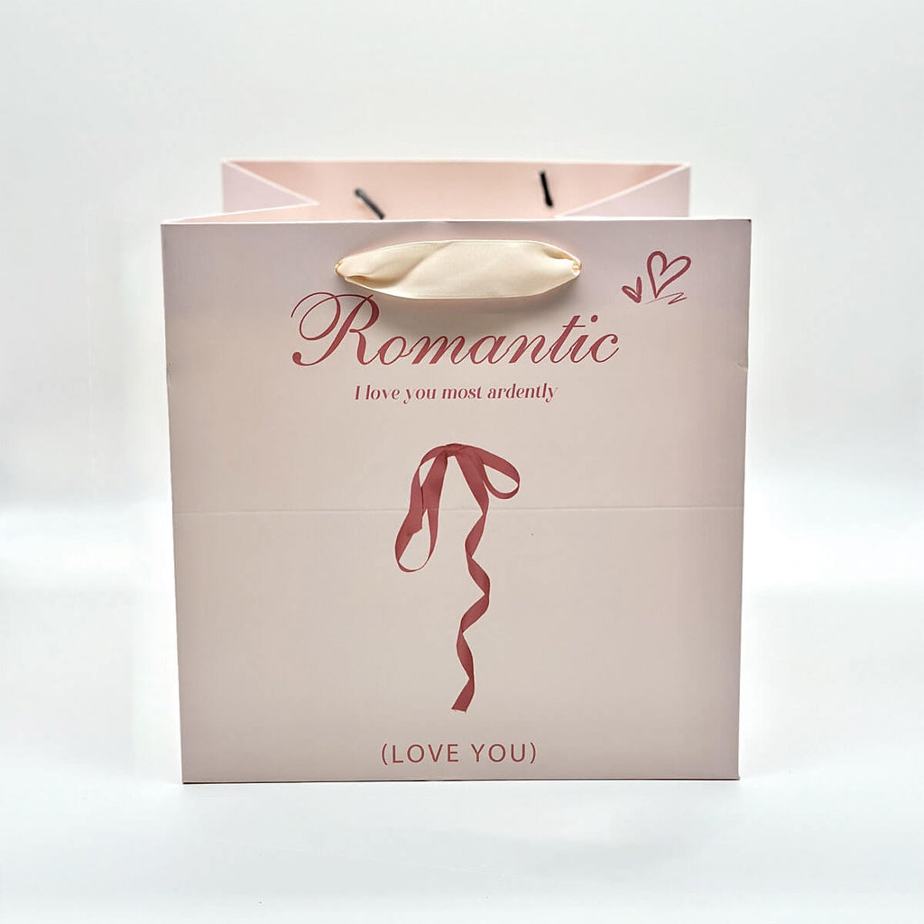 French Bow Flower Tote Bag