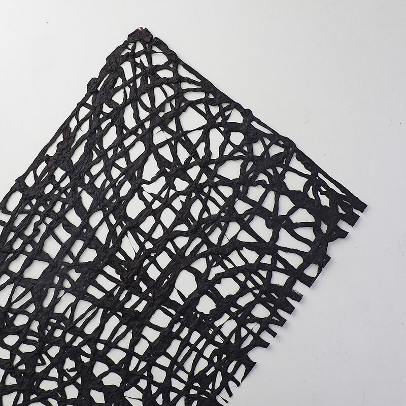 Handmade Perforated Flower Wrapping Paper