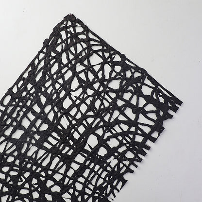 Handmade Perforated Flower Wrapping Paper