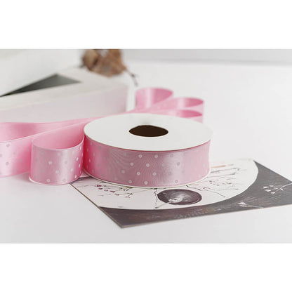 Polka Dot Packaging Ribbon, 2.5 cm × 9 Yards