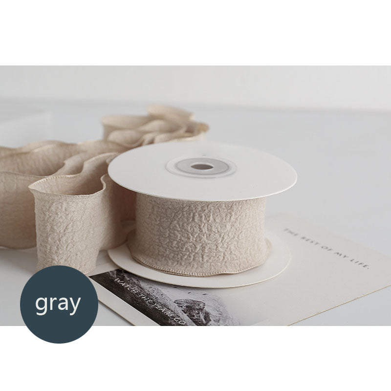 Linen Ribbon, 4 cm × 9 Yards