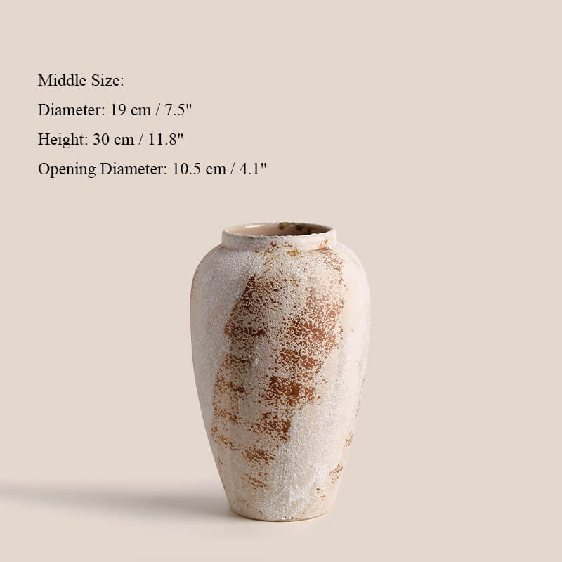 Wabi-Sabi Ceramic Vase