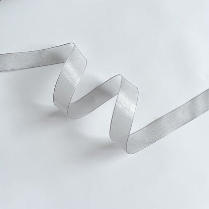 Ruban de flocon de neige transparent de Noël