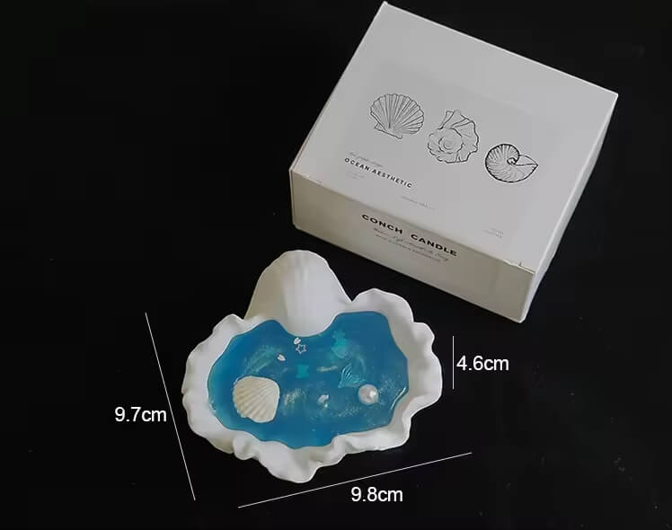 Vela de aromaterapia de meteorito