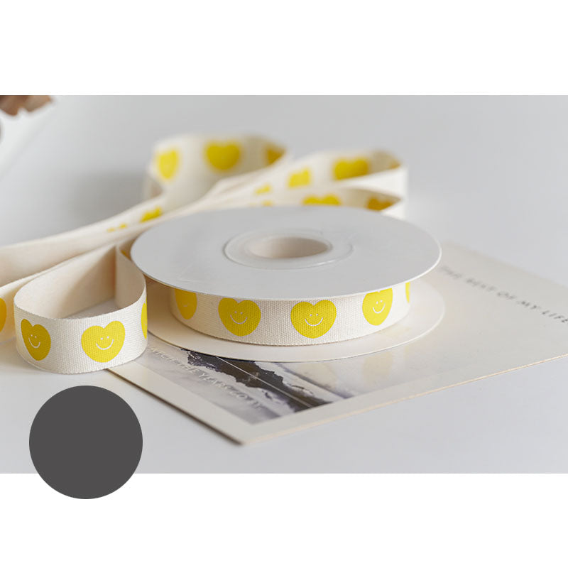 Cotton Wrapping Ribbon, 1.5 cm × 12 Yards