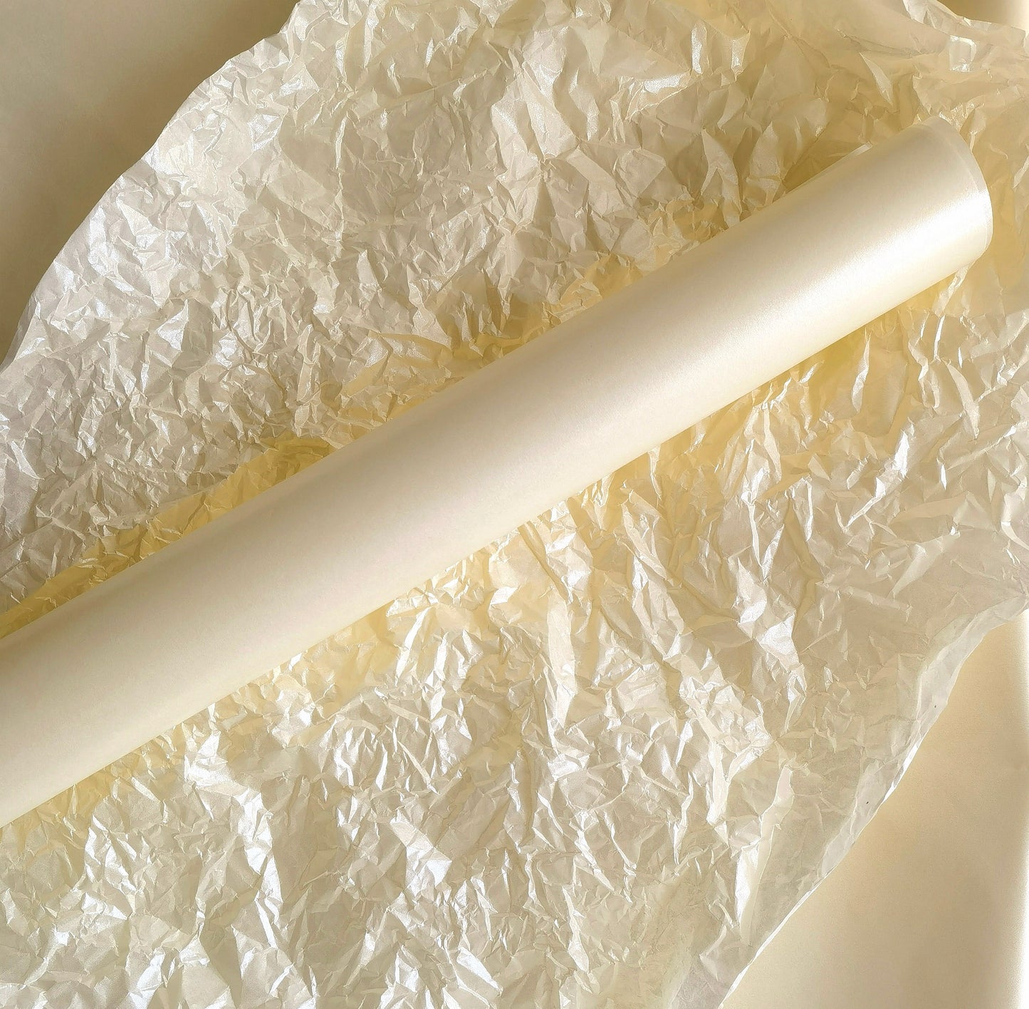 Pearlescent Snow Wrapping Paper