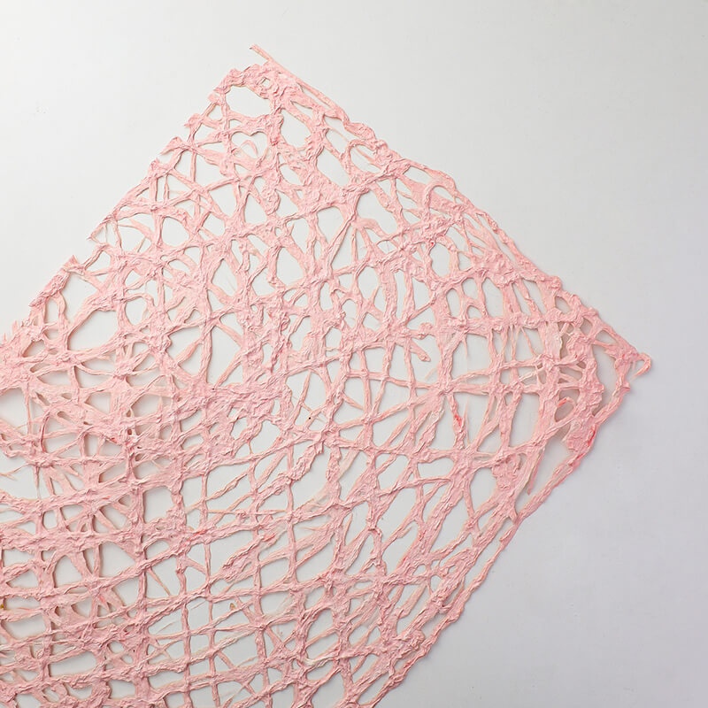 Handmade Perforated Flower Wrapping Paper