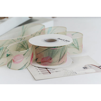 Wired Ribbon, 1.5 Inch × 9 Yards