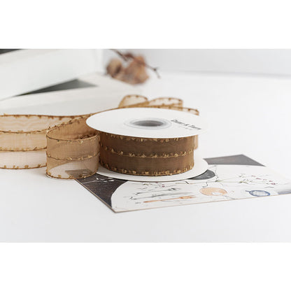 Double Yarn Ribbon, 2.5 cm × 9 Yards