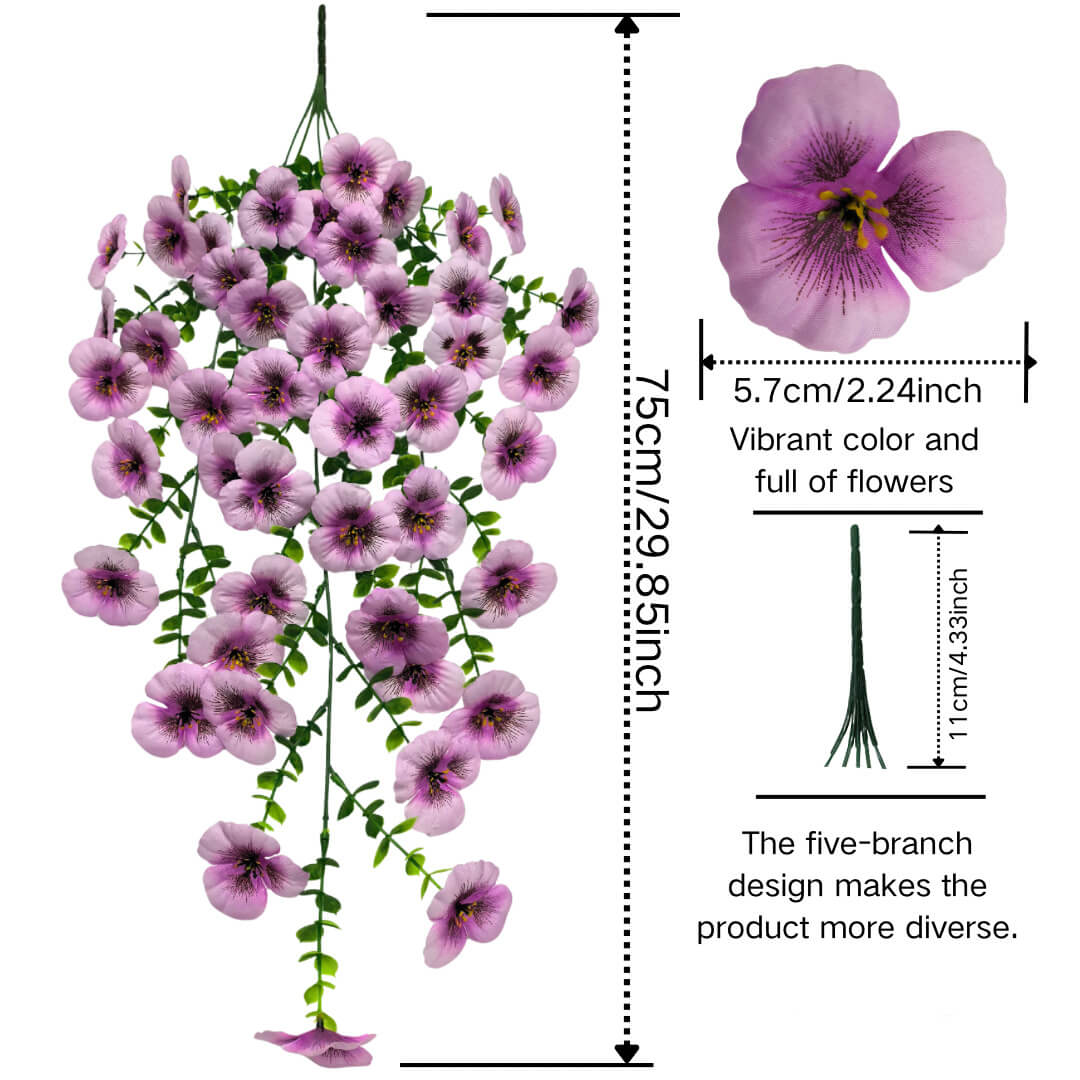 Artificial Hanging Daisy Flowers