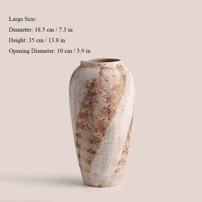 Wabi-Sabi Ceramic Vase
