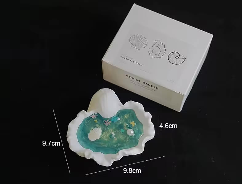 Vela de aromaterapia de meteorito