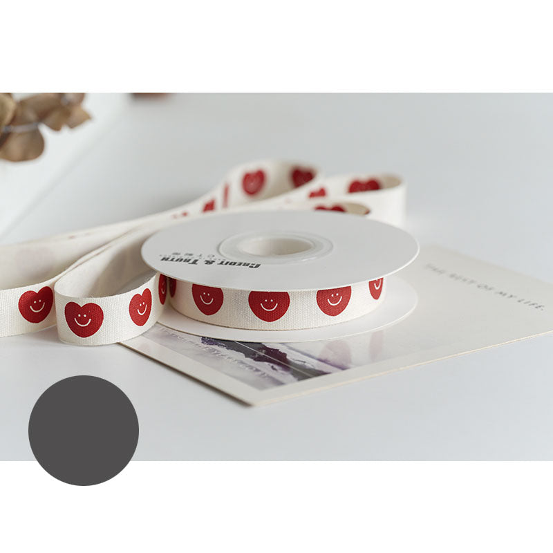 Cotton Wrapping Ribbon, 1.5 cm × 12 Yards