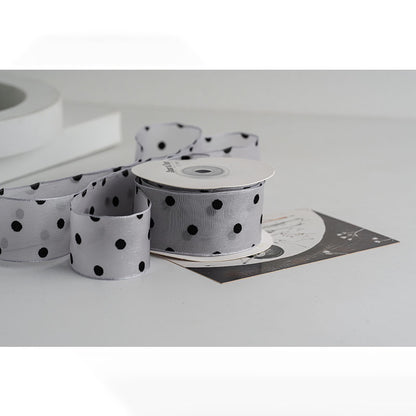 Ruban de flocon de neige transparent de Noël