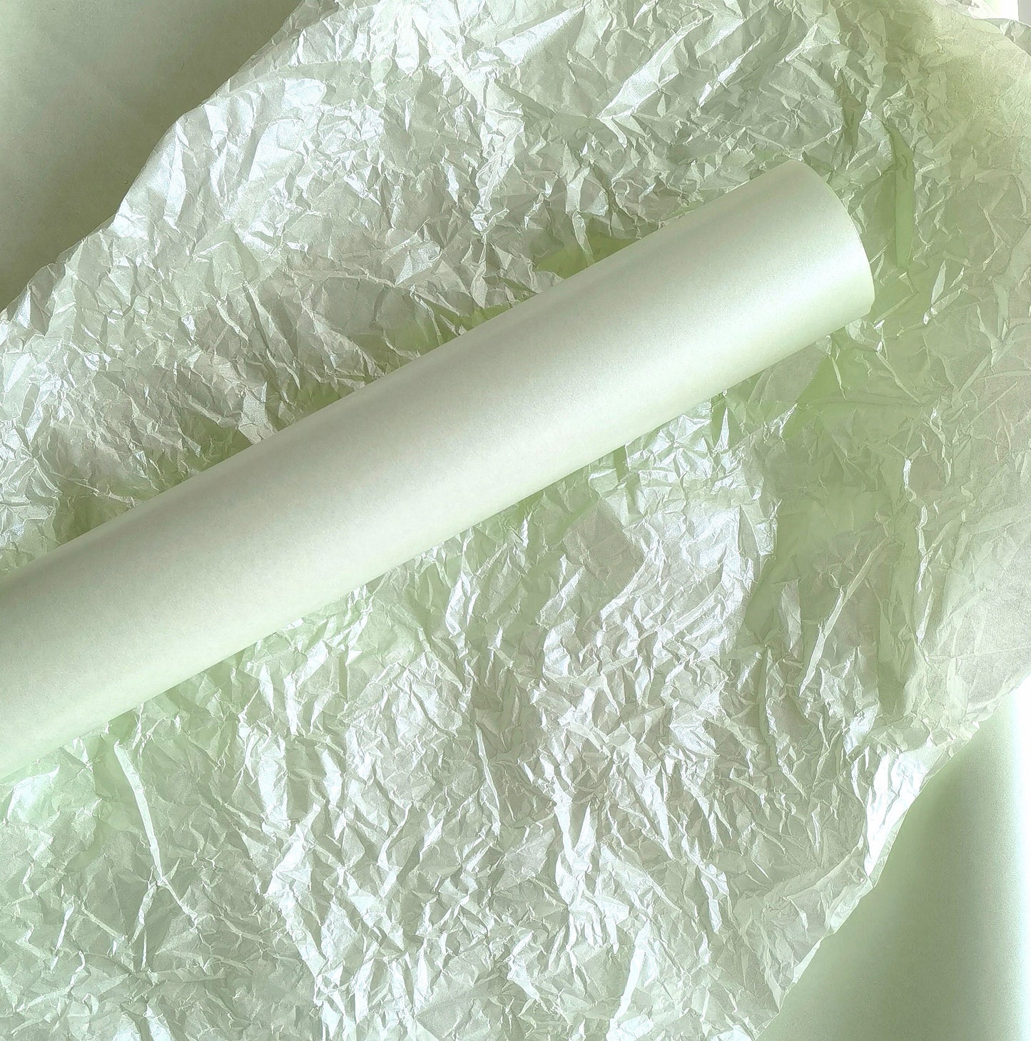 Pearlescent Snow Wrapping Paper