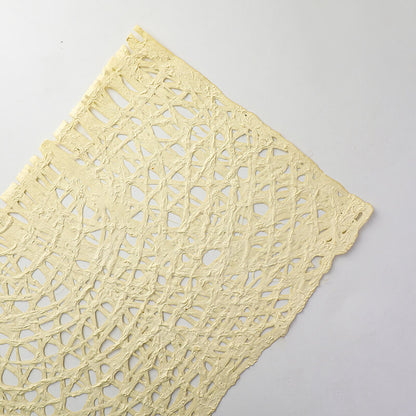 Handmade Perforated Flower Wrapping Paper