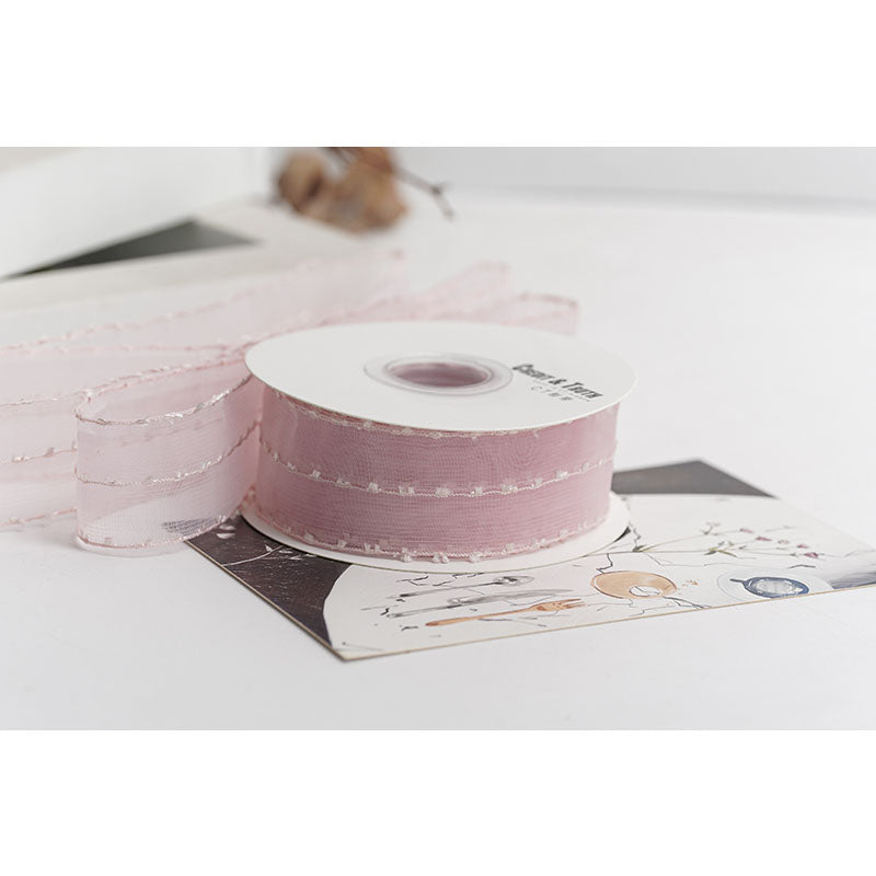 Double Yarn Ribbon, 2.5 cm × 9 Yards