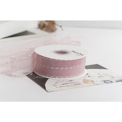 Double Yarn Ribbon, 2.5 cm × 9 Yards