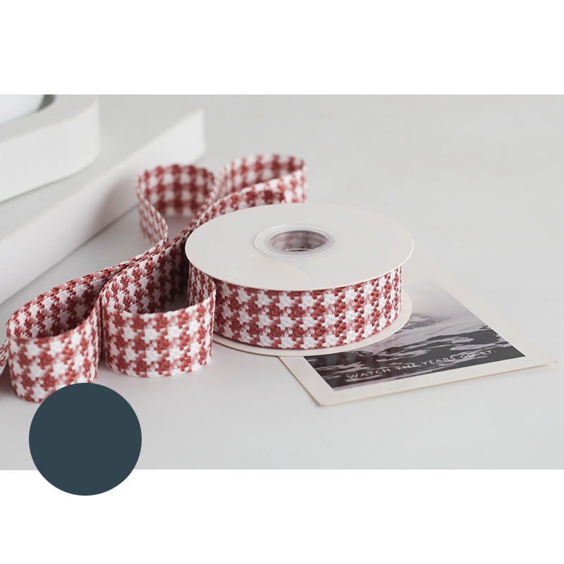 Cotton Ribbon, 2.5 cm × 9.9 Yards