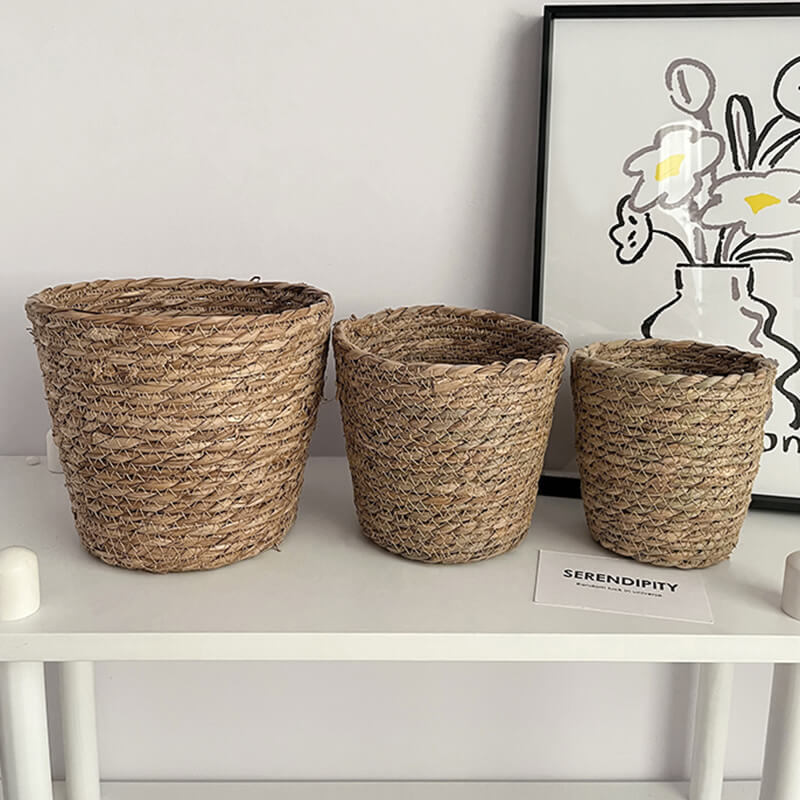 Handwoven Flower Basket