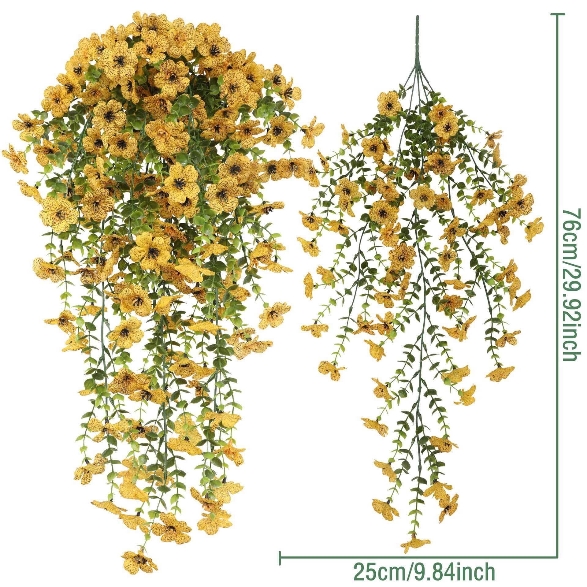 Artificial Hanging Flowers for Outdoors