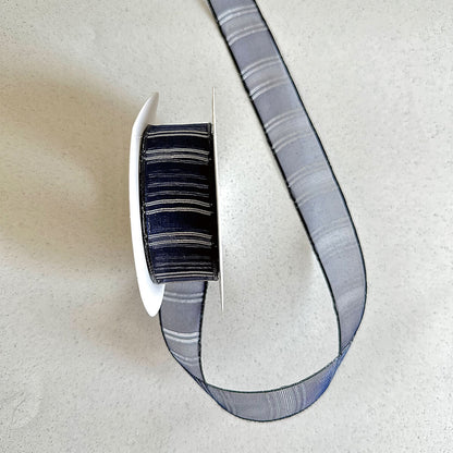 Ruban de flocon de neige transparent de Noël